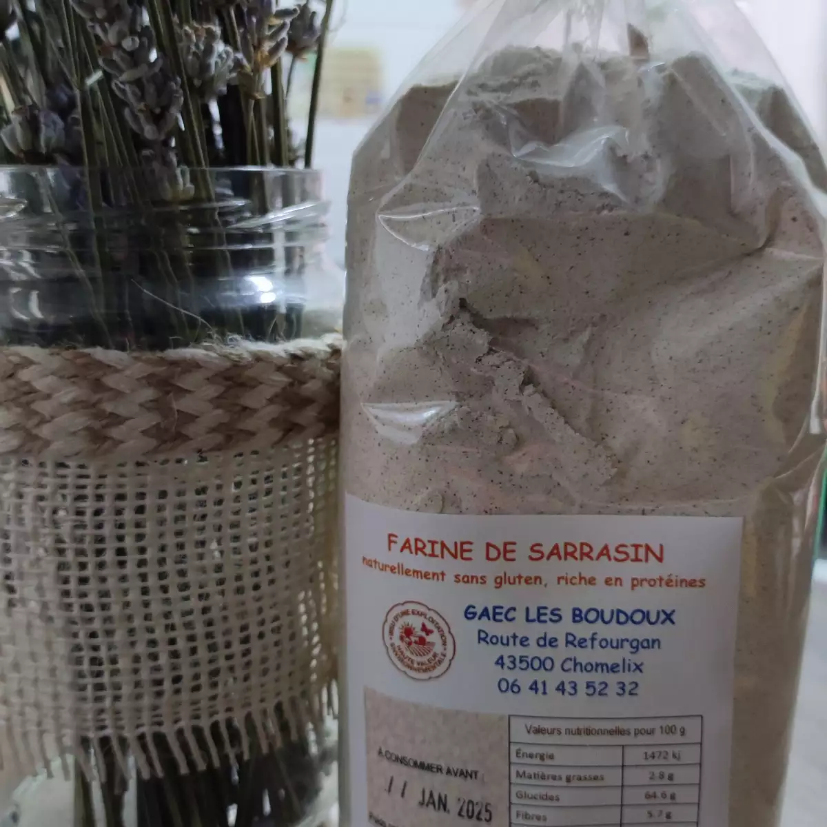 Farine de Sarrasin BIO 500 gr