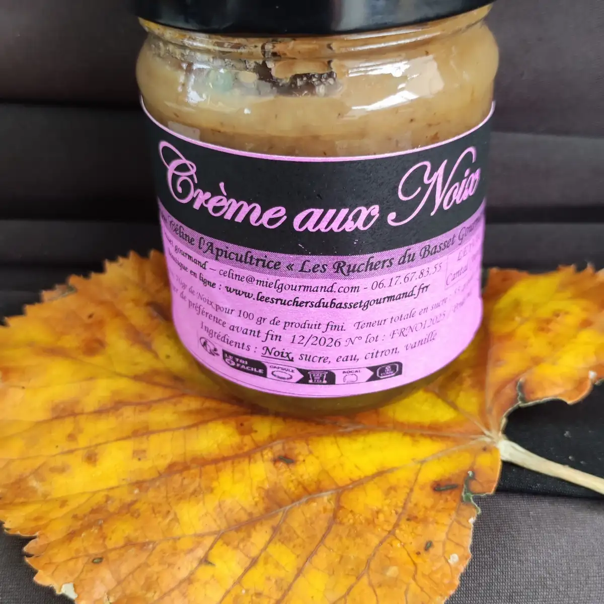 Crème de NOIX 250 gr