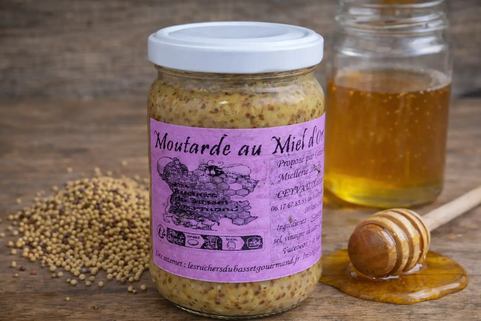Moutarde au miel