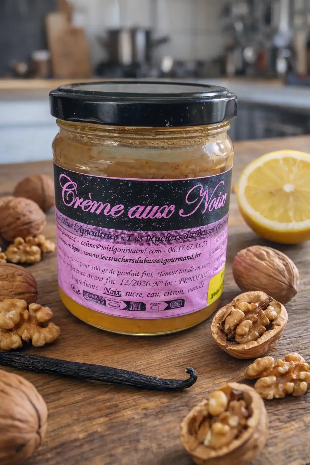 Crème de NOIX 250 gr