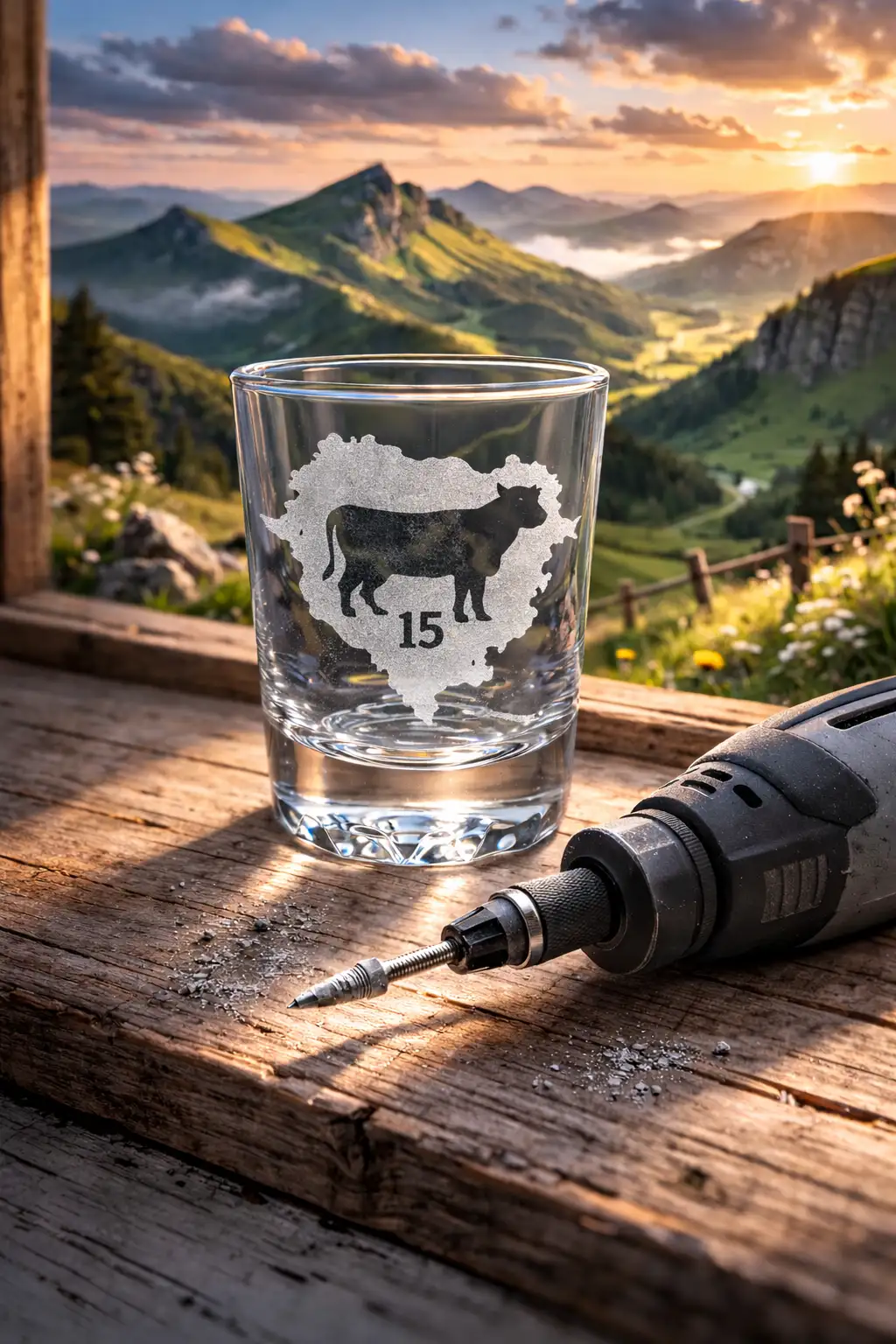 Shooter gravé Cantal