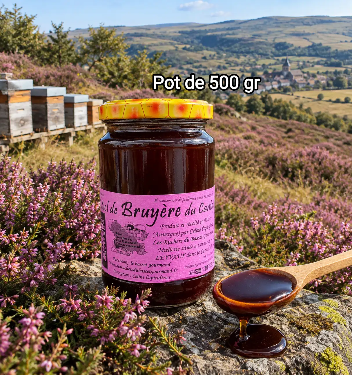 Miel de Bruyère 500 gr