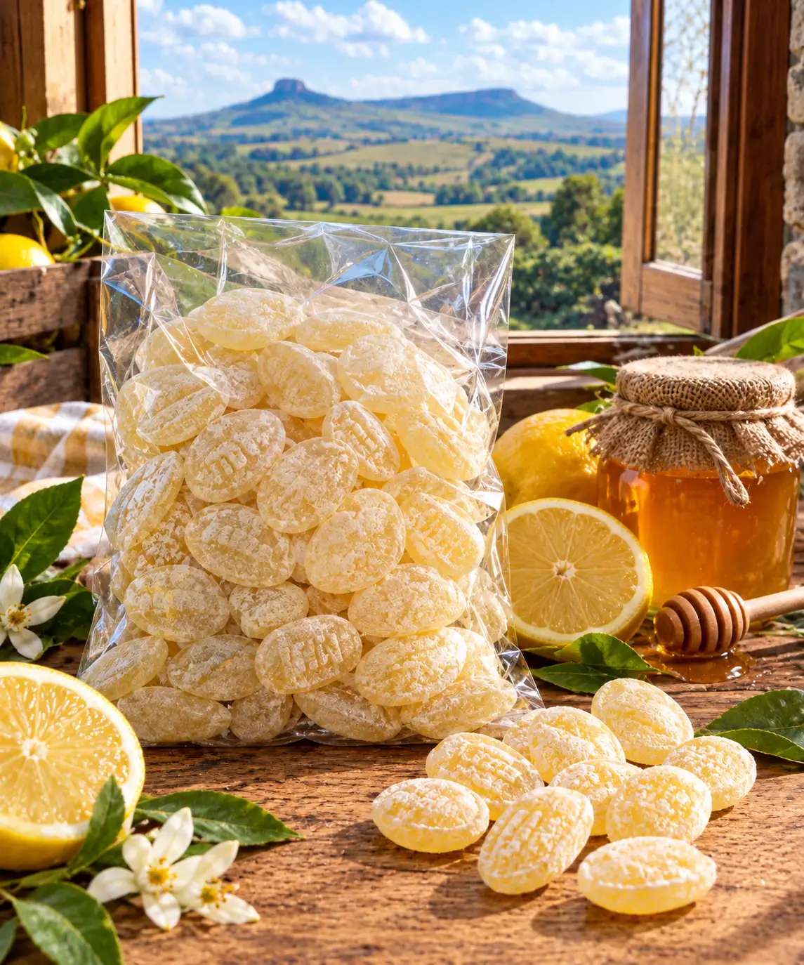 Bonbons au miel et CITRON ? 100 gr