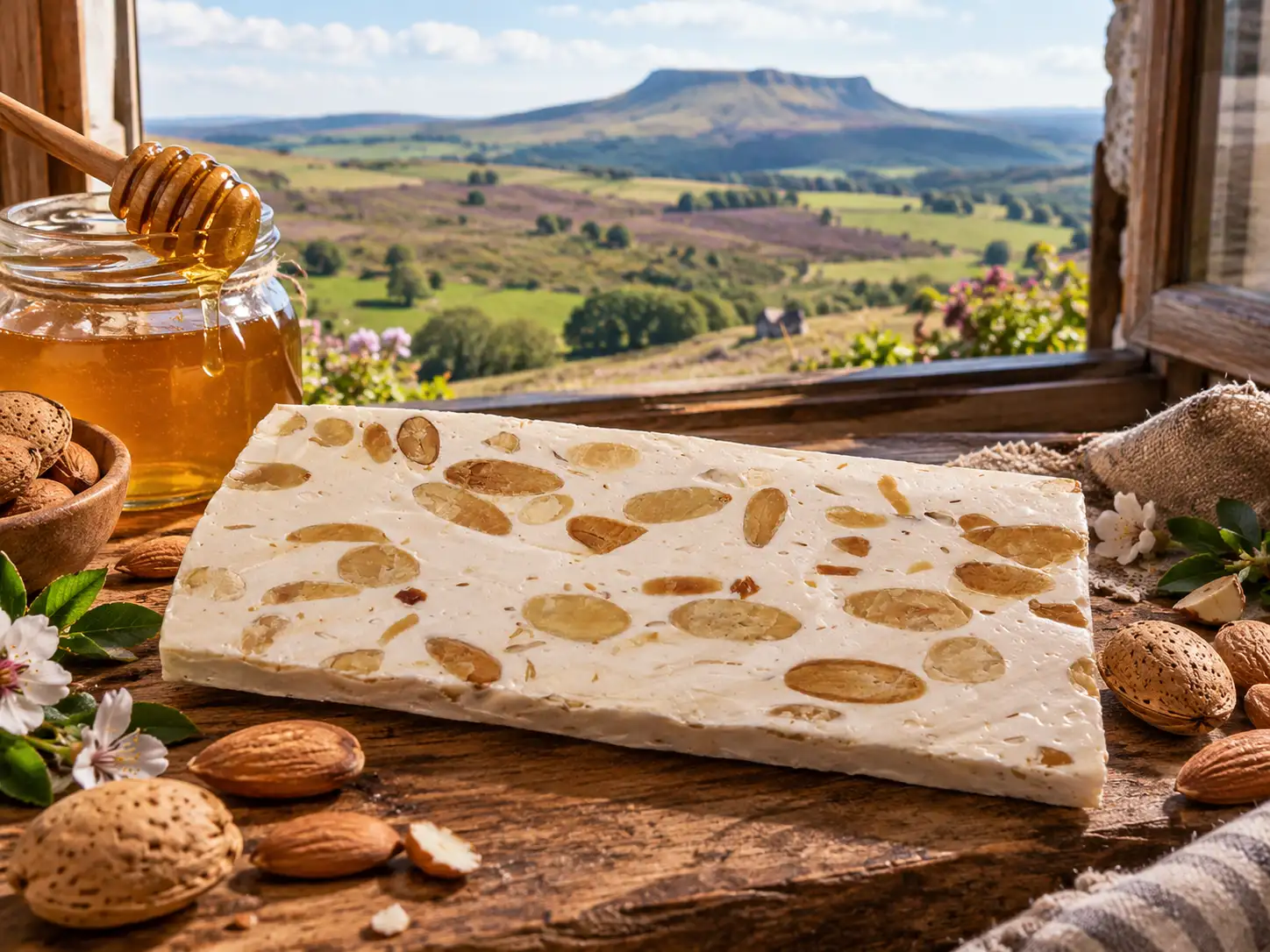 Nougat au miel 100 gr